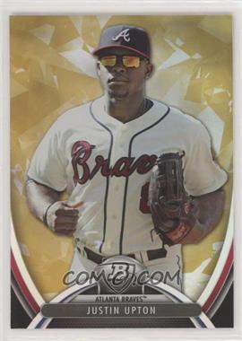 2013 Bowman Platinum - [Base] - Gold #19 - Justin Upton