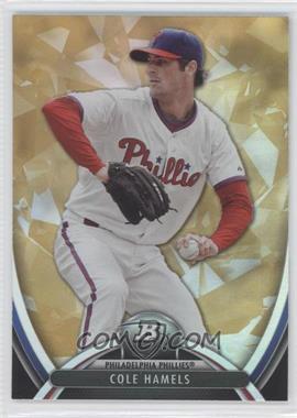 2013 Bowman Platinum - [Base] - Gold #48 - Cole Hamels