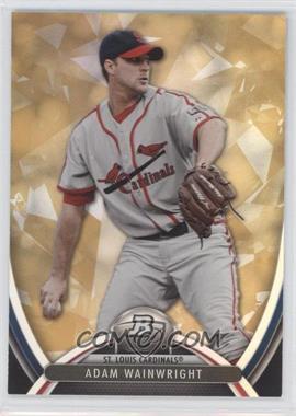 2013 Bowman Platinum - [Base] - Gold #7 - Adam Wainwright