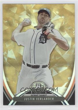 2013 Bowman Platinum - [Base] - Gold #73 - Justin Verlander