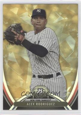 2013 Bowman Platinum - [Base] - Gold #82 - Alex Rodriguez