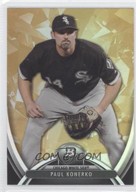 2013 Bowman Platinum - [Base] - Gold #92 - Paul Konerko