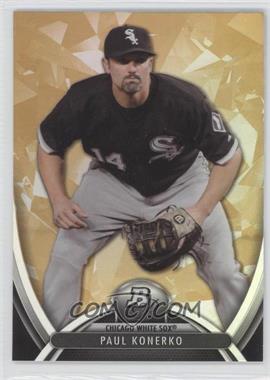 2013 Bowman Platinum - [Base] - Gold #92 - Paul Konerko