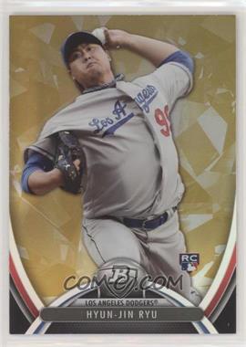 2013 Bowman Platinum - [Base] - Gold #96 - Hyun-jin Ryu