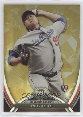 2013 Bowman Platinum - [Base] - Gold #96 - Hyun-jin Ryu