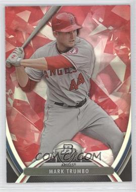 2013 Bowman Platinum - [Base] - Ruby #13 - Mark Trumbo