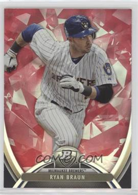 2013 Bowman Platinum - [Base] - Ruby #9 - Ryan Braun