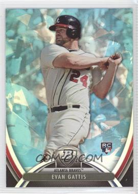 2013 Bowman Platinum - [Base] - Sapphire #12 - Evan Gattis