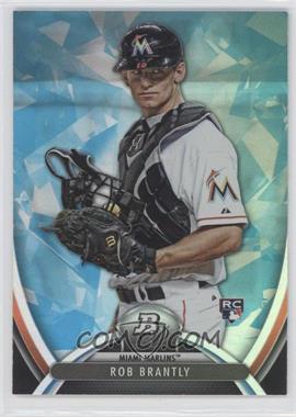 2013 Bowman Platinum - [Base] - Sapphire #50 - Rob Brantly