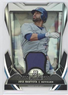 2013 Bowman Platinum - Cutting Edge Stars - Relic #CESR-JB - Jose Bautista /50