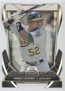 2013 Bowman Platinum - Cutting Edge Stars #CES-YC - Yoenis Cespedes