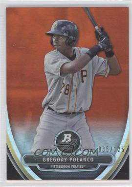 2013 Bowman Platinum - National Convention - Orange #NC26 - Gregory Polanco /125