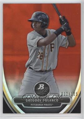 2013 Bowman Platinum - National Convention - Orange #NC26 - Gregory Polanco /125