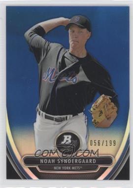 2013 Bowman Platinum - Prospects - Chrome Blue Refractor #BPCP35 - Noah Syndergaard /199