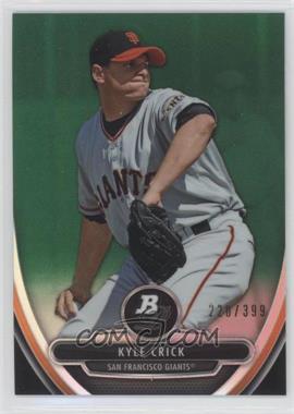 2013 Bowman Platinum - Prospects - Chrome Green Refractor #BPCP44 - Kyle Crick /399