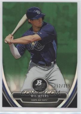 2013 Bowman Platinum - Prospects - Chrome Green Refractor #BPCP6 - Wil Myers /399