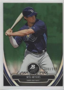 2013 Bowman Platinum - Prospects - Chrome Green Refractor #BPCP6 - Wil Myers /399