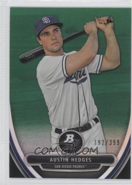 2013 Bowman Platinum - Prospects - Chrome Green Refractor #BPCP76 - Austin Hedges /399