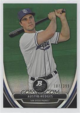 2013 Bowman Platinum - Prospects - Chrome Green Refractor #BPCP76 - Austin Hedges /399