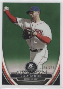 2013 Bowman Platinum - Prospects - Chrome Green Refractor #BPCP89 - Deven Marrero /399