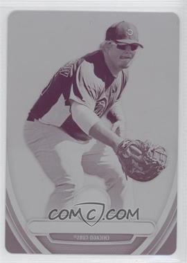 2013 Bowman Platinum - Prospects - Chrome Printing Plate Magenta #BPCP75 - Daniel Vogelbach /1