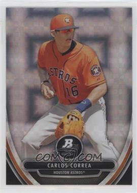 2013 Bowman Platinum - Prospects - Chrome X-Fractor #BPCP23 - Carlos Correa