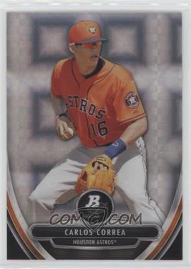 2013 Bowman Platinum - Prospects - Chrome X-Fractor #BPCP23 - Carlos Correa