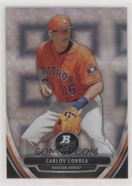 2013 Bowman Platinum - Prospects - Chrome X-Fractor #BPCP23 - Carlos Correa