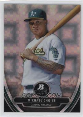 2013 Bowman Platinum - Prospects - Chrome X-Fractor #BPCP71 - Michael Choice