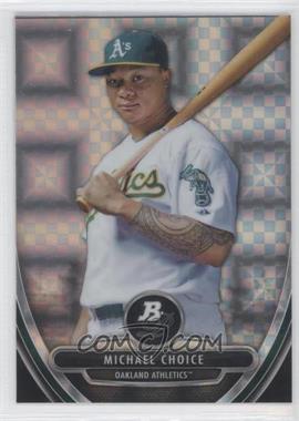 2013 Bowman Platinum - Prospects - Chrome X-Fractor #BPCP71 - Michael Choice