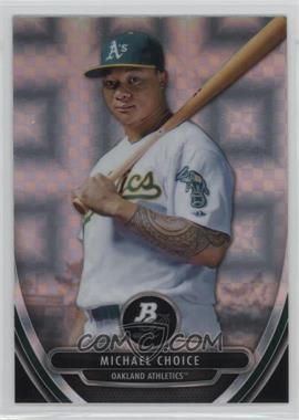 2013 Bowman Platinum - Prospects - Chrome X-Fractor #BPCP71 - Michael Choice