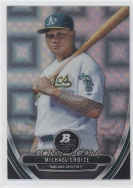 2013 Bowman Platinum - Prospects - Chrome X-Fractor #BPCP71 - Michael Choice