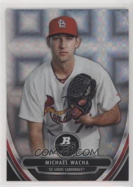 2013 Bowman Platinum - Prospects - Chrome X-Fractor #BPCP91 - Michael Wacha