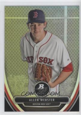 2013 Bowman Platinum - Prospects - Chrome #BPCP61 - Allen Webster