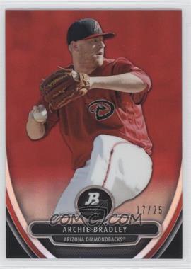 2013 Bowman Platinum - Prospects - Red Refractor #BPCP16 - Archie Bradley /25