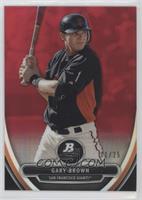 Gary Brown #/25