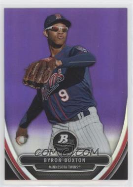 2013 Bowman Platinum - Prospects - Retail Chrome Purple Refractor #BPCP19 - Byron Buxton