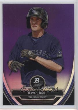 2013 Bowman Platinum - Prospects - Retail Chrome Purple Refractor #BPCP20 - David Dahl