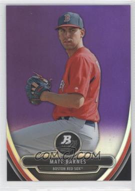 2013 Bowman Platinum - Prospects - Retail Chrome Purple Refractor #BPCP29 - Matt Barnes