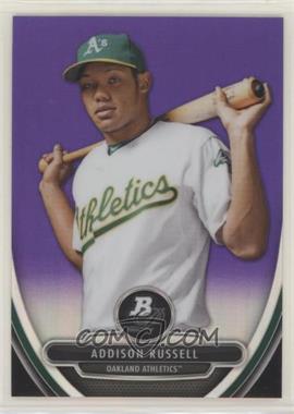 2013 Bowman Platinum - Prospects - Retail Chrome Purple Refractor #BPCP33 - Addison Russell