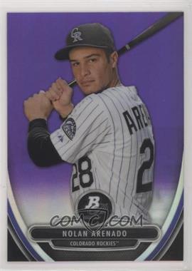 2013 Bowman Platinum - Prospects - Retail Chrome Purple Refractor #BPCP40 - Nolan Arenado