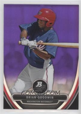 2013 Bowman Platinum - Prospects - Retail Chrome Purple Refractor #BPCP47 - Brian Goodwin