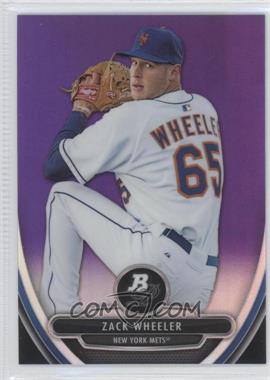 2013 Bowman Platinum - Prospects - Retail Chrome Purple Refractor #BPCP5 - Zack Wheeler