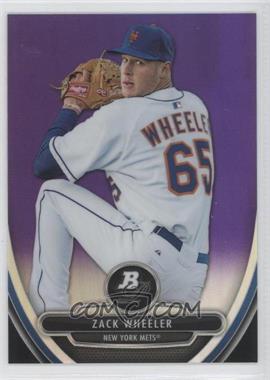 2013 Bowman Platinum - Prospects - Retail Chrome Purple Refractor #BPCP5 - Zack Wheeler