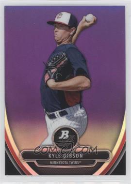 2013 Bowman Platinum - Prospects - Retail Chrome Purple Refractor #BPCP62 - Kyle Gibson