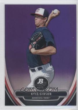 2013 Bowman Platinum - Prospects - Retail Chrome Purple Refractor #BPCP62 - Kyle Gibson