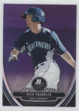 2013 Bowman Platinum - Prospects - Retail Chrome Purple Refractor #BPCP63 - Nick Franklin