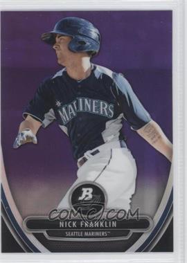 2013 Bowman Platinum - Prospects - Retail Chrome Purple Refractor #BPCP63 - Nick Franklin