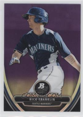 2013 Bowman Platinum - Prospects - Retail Chrome Purple Refractor #BPCP63 - Nick Franklin