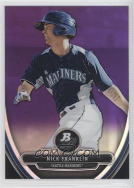 2013 Bowman Platinum - Prospects - Retail Chrome Purple Refractor #BPCP63 - Nick Franklin